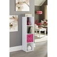 thumbnail image 4 of Closetmaid Home Stackable 4-Cube Cubeicals Organizer Storage, White (2 Pack), 4 of 4