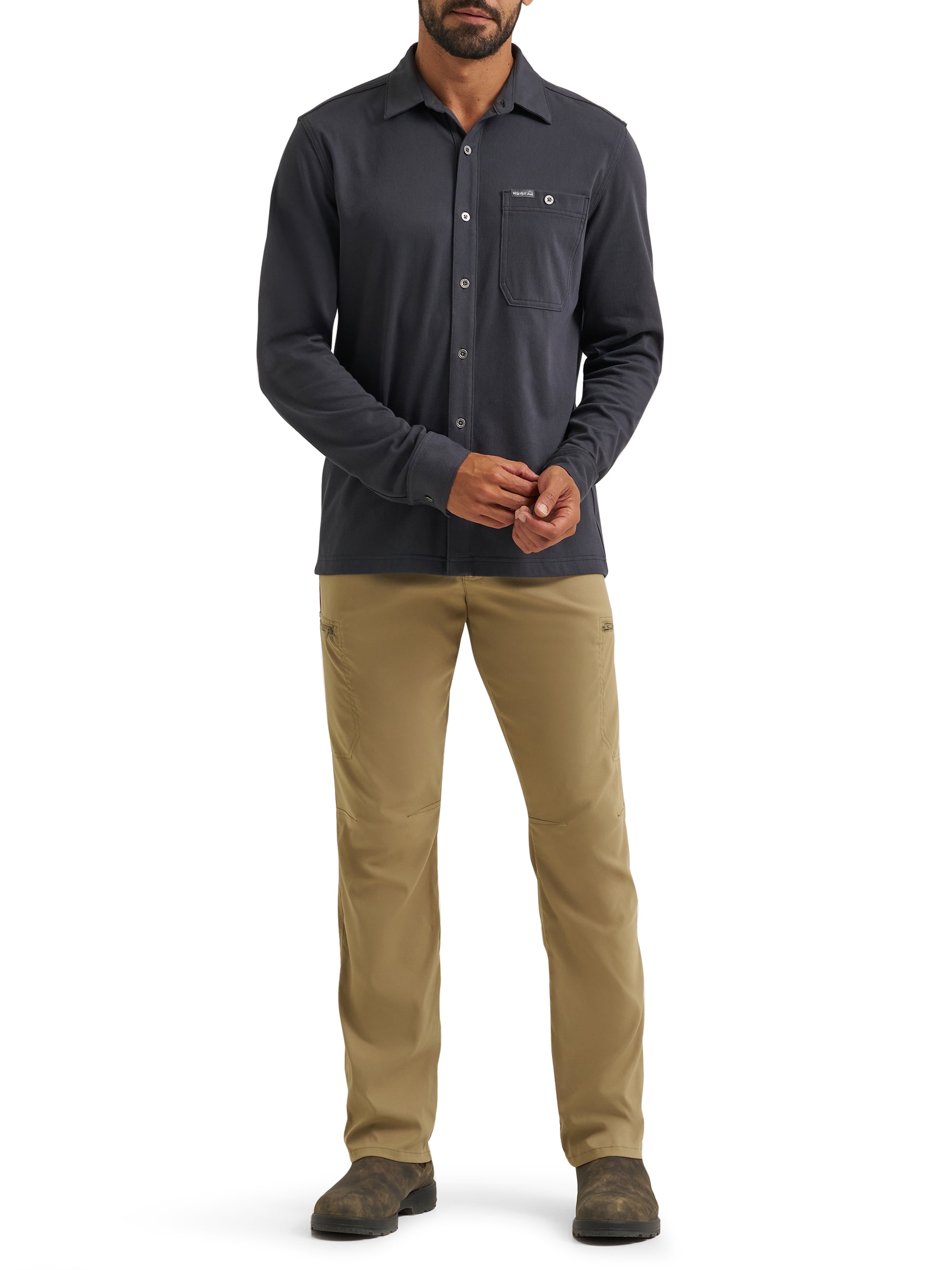 Wrangler® Men's Outdoor Horizon Shirt, Black