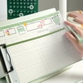 thumbnail image 4 of Presse-papiers en Plastique avec Rangement Presse-Papiers avec Fonction de Pliage 13.4X9.4 Presse-Papiers Debout Presse-Papiers d'Infirmière Dossier Presse-Papiers en Plastique Robuste avec Pince Basse, 4 of 8
