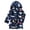 Navy, variant on LYHaoo Kids Little Boys Girls Cartoon Hooded Bathrobe Toddler Robe Pajamas Sleepwear,Lounge Sets Nightwear 2-3 Years