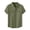 Army Green, variant on Mens Short Sleeve Shirts Button Down Mens Short Sleeve Button up Beach Short Sleeve Button up Shirts for Men Mens Casual Beach Shirts Navy L