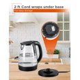 thumbnail image 2 of COMMERCIAL CHEF 1.7L Cordless Glass Kettle, 2 of 4