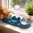 thumbnail image 3 of Elevated Triple Pet Feeder And Water Dispenser Set With 15 Raised Bowls For Cats Small Dogs And Rabbits, 3 of 3