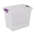 thumbnail image 1 of Sterilite 17631706 27-Quart Boîte de Rangement de Loquet ClearView Conteneur (60 Pack), 1 of 8