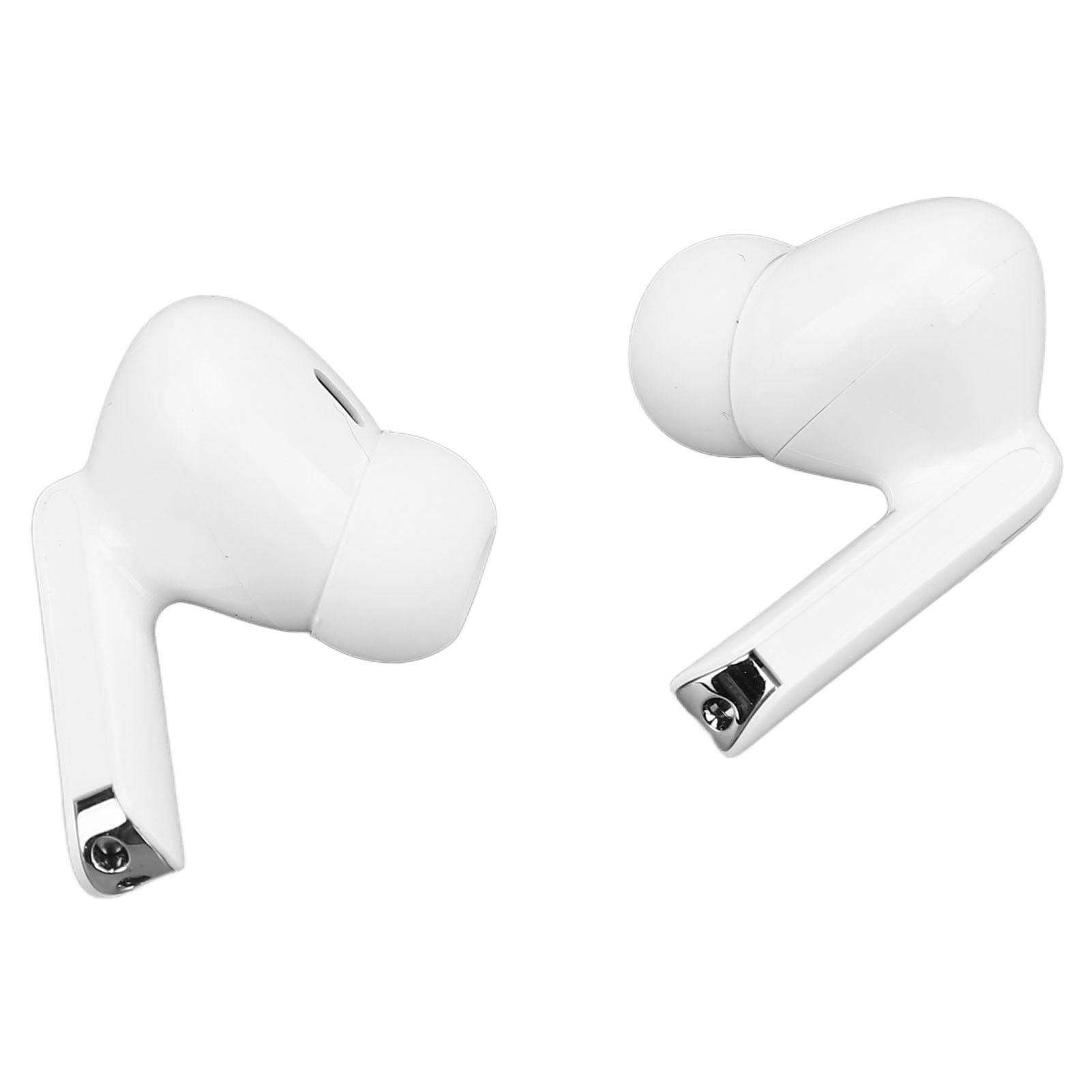 Voice Translator Earbuds, Wireless  Translator Multifunctional High Accuracy With Speakers For Business White