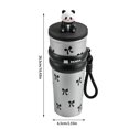 thumbnail image 3 of TIMIFIS Water Cup Cap Stainless Steel Large Capacity Straw Cup Kitchen Appliances, 3 of 8