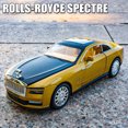thumbnail image 2 of 1:32 Rolls Royce SPECTRE Alloy Models Cars Toys Simulation Metal Diecasts Sound Light Toy car Gifts For Kids Collection 锘緼848 Pink With box, 2 of 6