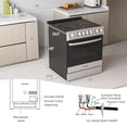 thumbnail image 3 of Costway Electric Range 30" Freestanding & Slide-in Kitchen Stove with Cooking Modes, 3 of 10