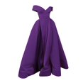 thumbnail image 1 of Robes de Bal Longues Fendues en Satin de Soirée avec Poches, 1 of 4