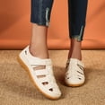 thumbnail image 1 of Sandales Gspmoly pour Femmes, Sandales Décontractées de Mode pour Femmes, Printemps, Nouvelles, Plage, Bout Rond, Semelles Épaisses, Sandales pour Femmes, Beige 41, 1 of 9