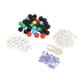 thumbnail image 1 of Organic Chemistry Molecular Model, 59 Atoms 76 Links Chemistry Molecular Model Kit Educational 136PCS  for Learning for Students, 1 of 7