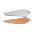 thumbnail image 1 of Willaims WT22SCOP-SCOP Toronto Wobbler, 1/4oz, 2-1/4", No hook, carded Silver top, Copper back, 1 of 1