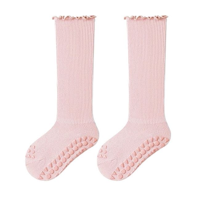 Ohufall Children's Boys And Girls Solid Mid LengthTube Socks Sports Socks Sweat Absorbing And Odor Proof Socks