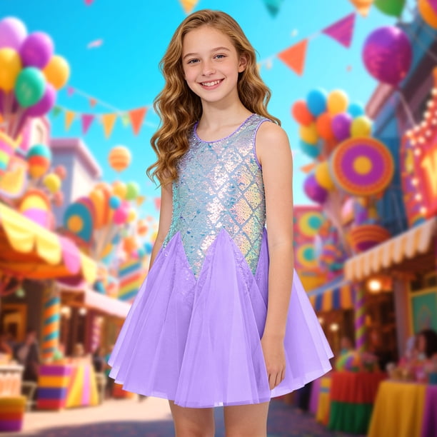 purple dresses for teens Mermaid Long Sequin Prom Split Evening Gown Teen Garment Care Purple Long Sleeve Prom Dress