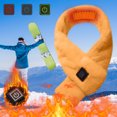 thumbnail image 4 of TIMIFIS Heating Pad Neck Heating Pad Heating Scarf USB Electric Heating Neck Protection Cold Invisible Zipper Scarf, 4 of 6