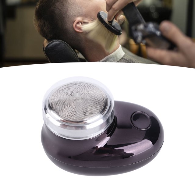 Electric Beard Clipper Cutter Head USB Rechargeable Portable Trimmer Stainless Steel Lightweight, for Perfect Fitting, with Powerful Trimming
