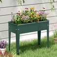 thumbnail image 3 of Costway Support de Plantes de Jardin Surélevé pour l'Extérieur 24 Pouces x11 Pouces Bac à Fleurs Haut Surélevé, 3 of 9