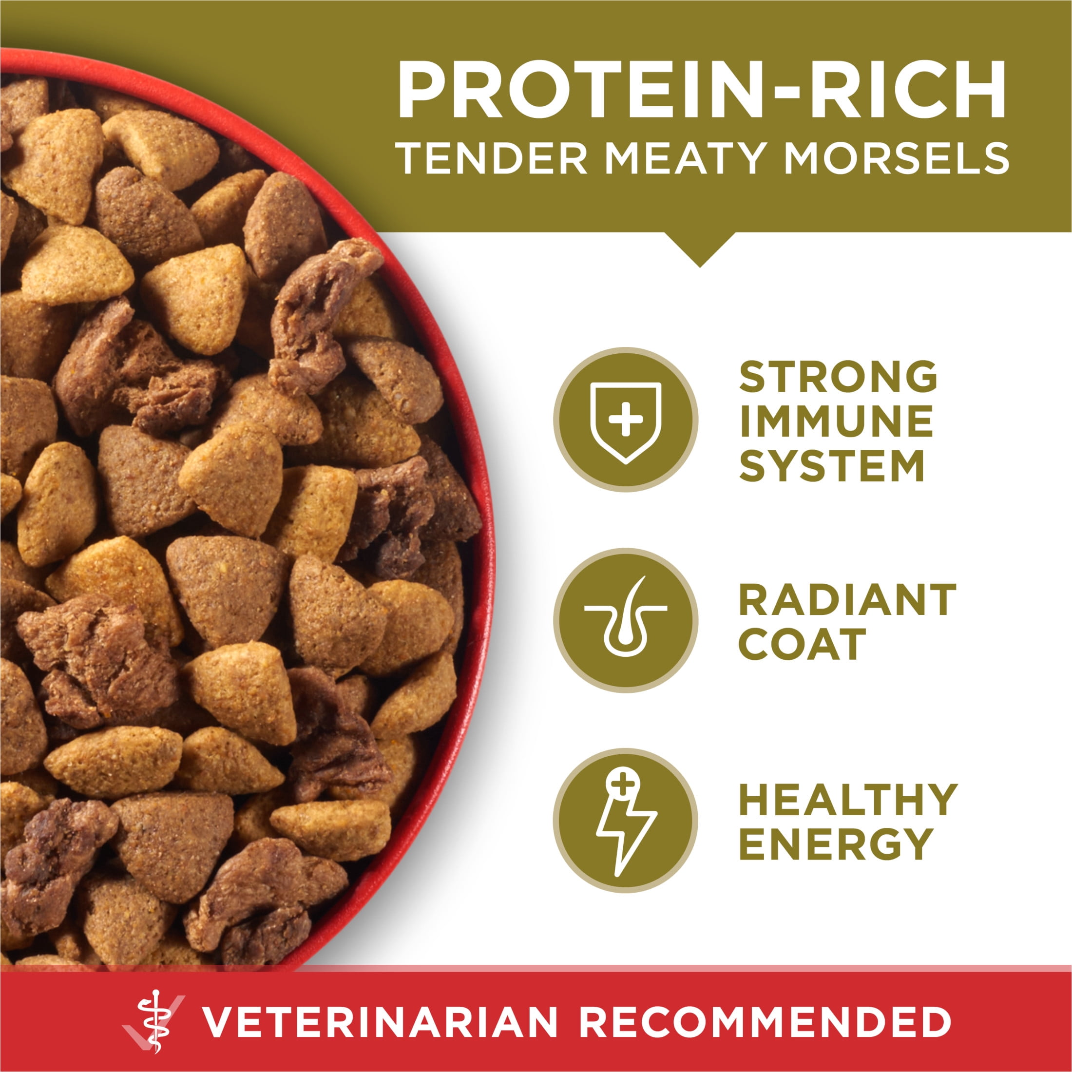 Purina ONE Formule Agneau & Riz, Nourriture Sèche pour Chiens 7kg