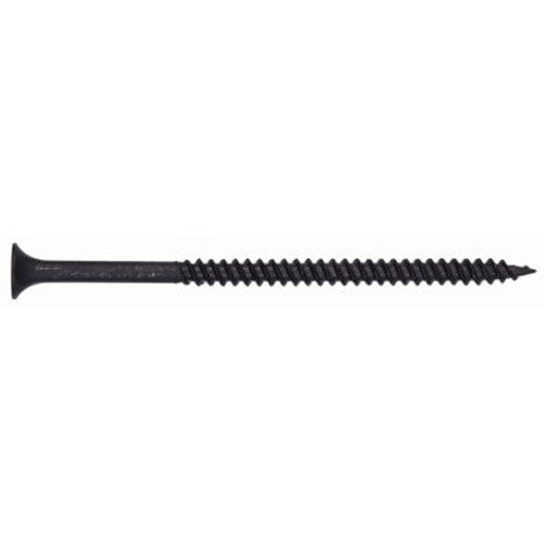 Drywall Screws, Fine Thread, Phillips Head, Black Phosphate, #8 x 3 In., 5 Lbs. - 47107