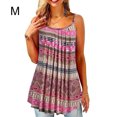 thumbnail image 1 of Maoww Hauts d'Été à Bretelles Col Rond Camisole Sans Manches Imprimée Vêtements pour Femmes, Type 3, m, 1 of 5
