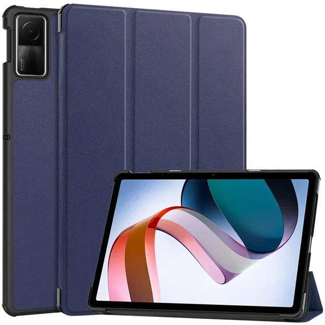 Funda For Xiaomi Redmi Pad SE Case 11 inch 2023 Flip Magnetic Smart Book Cover For Redmi Red Mi Pad SE Mi Pad 5 6 Cover Tablet dark blue Mi Pad 5 Pro 11 inch