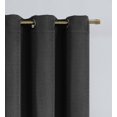 thumbnail image 2 of Eclipse Heath 63" Grommet Blackout Window Curtains Panel, 2 of 3