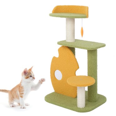 Cat Scratching Posts, Multifunctional Stable Rain Forest Cat Climbing Frame Entertainment  For Cats