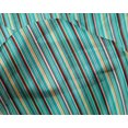 thumbnail image 3 of oneOone Silk Tabby Fabric Multicolor Stripe Printed Fabric 1 Yard 42 Inch Wide, 3 of 3