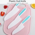 thumbnail image 4 of QualitChoice 1Pc Fruits Slicer Plastic Kids Vegetable Cakes Bread Lettuce Salad Cooking Tableware No.04, 4 of 6