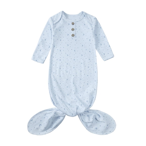 KYAIGUO Baby swaddle sleeping bag + Comforter towel doll long sleeve bag hand anti-kicking newborn printed cotton sleeping bag anti-shock holding quilt 0-6M