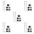 thumbnail image 2 of ZheElen Polyvalent Tubeless Pneu Presta Valve Extender pour et Vélos de Route 2 Pcs 80mm Sliver 50mm 80mm 5Set, 2 of 6