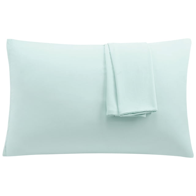 Unique Bargains Taies d'Oreiller en Microfibre 1800 à Fermeture Éclair 2 Pcs