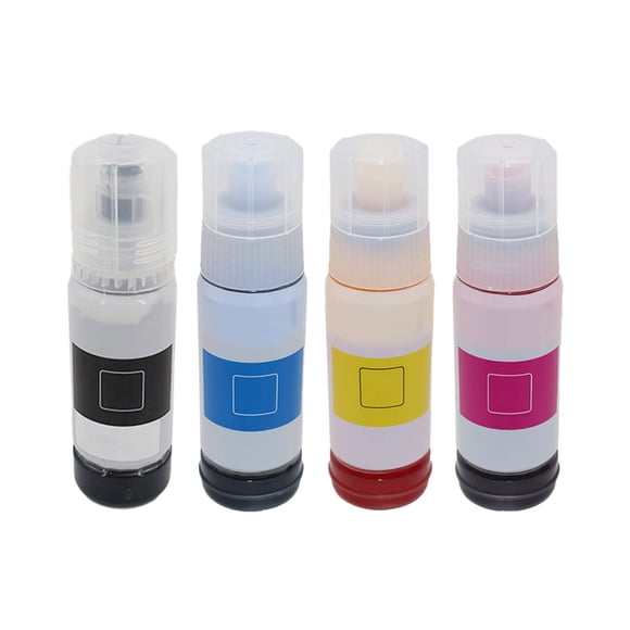 Mlkoz Organizers and Storage, Ink Tank Ink For Ink Tank Color Inkjet Model 004 And 002 Compossible With Various Printers Models Refill Kit With 4 Colors 70ml Each, Women Gifts