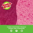 thumbnail image 3 of Scotch-Brite® Delicate Duty Scrub Sponge, Pack of 3, 3 of 5