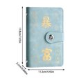 thumbnail image 2 of Boovnll Money Saving Box, Instant Moneyed Savings Book Cash Savings Book 10000 Yuan Magnetic Snap Wallet Large Capacity Merely for Money Storage, Savings Box, Money Box, 2 of 6