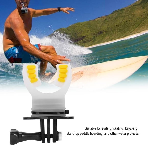 Sonew Mouth Bite Mount Surfing Diving Skating for Gopro for SJCAM for XiaoYi Action Camera, Shooting Mouth Bite Mount, Camera Mouth Bite Mount