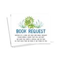 thumbnail image 1 of Inkdotpot 30 Books For Baby Shower Request Cards Bring A Book Instead Of A Card Dinosaur Jungle Animals Baby Shower Invitations Inserts Games, 1 of 6