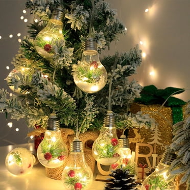 up to 65% off Iumwxz Christmas Tree String Lights Battery LED Light Bulbs Shaped Decorative Lamp Indoor Outdoor Christmas Lights Christmas Decorations Home Decor Room Decor Gifts for Women