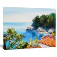 thumbnail image 3 of Design Art House near The Sea Canvas Print, 3 of 3