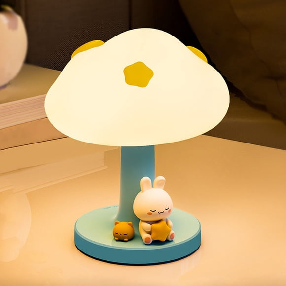 Fwttom Companion Light, Clouds Night Lights Cute Children Pat Sleeping Lamps Delayed Off Stress Relief Toys Children's Students' Companion Night Lights