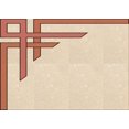 thumbnail image 1 of Ahgly Company Machine Washable Indoor Rectangle Transitional Peru Brown Area Rugs, 2' x 4', 1 of 7