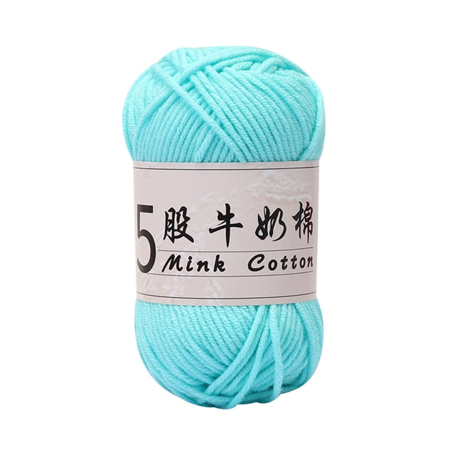 Birdeem 5 Strands Milk Cotton Doll Crochet Diy Knitting Thread Baby Sweater Wool Ball