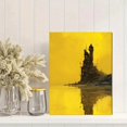 thumbnail image 2 of Qisvanset Spooky Halloween Castle Canvas Print 12x16 Inch Gaming Room Art, 2 of 8