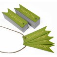 thumbnail image 4 of Inkdotpot Pack Of 50 Invitation Party Favor Paper Tags Craft Real Gold Foil Hang Tags, 4 of 6