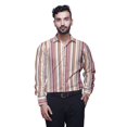 thumbnail image 1 of BESTMAN Cotton Shirt With Pockets Spread Collar Button Down Formal Shirt, 1 of 5