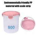 thumbnail image 4 of Chmadoxn With Graduated Round Storage Jars Sealing Jars Plastic Kitchen With Lids Snack Jars Grains Storage Jars Storage Jars Yoghurt Cheese Cake Jars Plasti c Storage Jar, 4 of 6