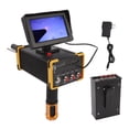 thumbnail image 2 of Metal Gold Finder, 15m Deep Metal Detector Gold Finder Metal Scanner Device Search Range 1000m with GR8000 Screen Yellow, 2 of 7