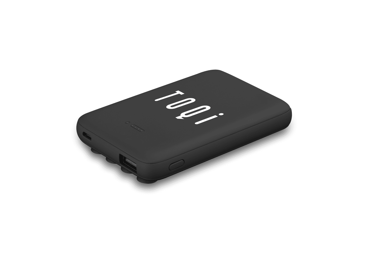 TOQi 5k Wireless Power Bank 5000mAh - Sleek, Portable Charger with Dual Charging Capability for Qi-Enabled Devices, USB-C with Overcharge Protection