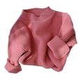 thumbnail image 1 of Barboteuse Chandail pour Bébé Fille Chandail Tricoté pour Bébé Fille Garçon Blouse Chandail Molleton Chaud Col Ras du Cou Manches Longues, 1 of 7