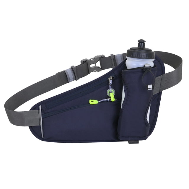 Ceinture d'Hydratation Sportive pour Course, Cyclisme et Randonnée avec Porte-Bouteille Sécurisé